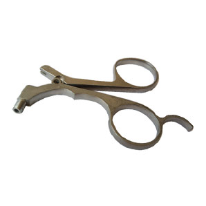 手術(shù)鉗柄(注射成型品，不銹鋼)